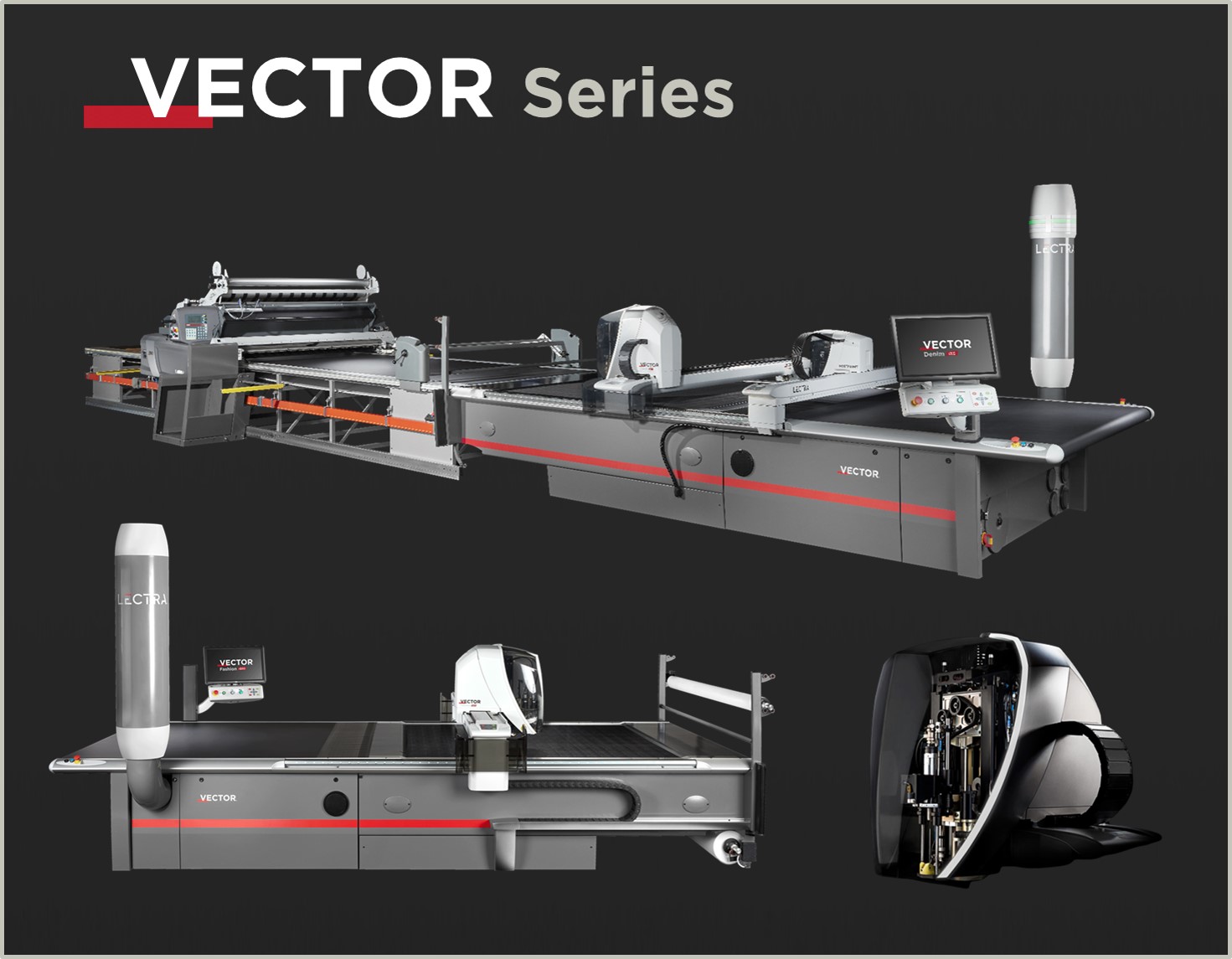 Ver todas las máquinas cortadoras automáticas Lectra Vector