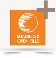 Shading and Open Fills