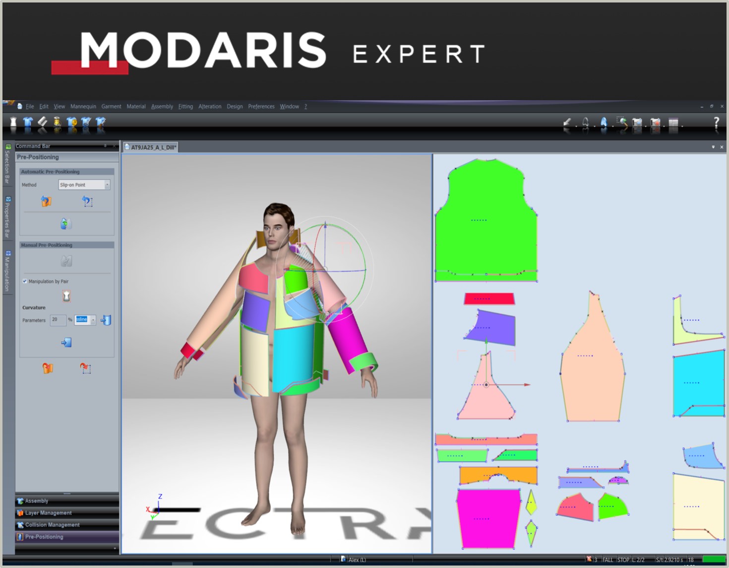 Ver más de software experto de patronaje para la ropa